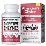 Physician's CHOICE Digestive Enzymes, Prebiotics & Probiotics, Gut Health, 60ct.