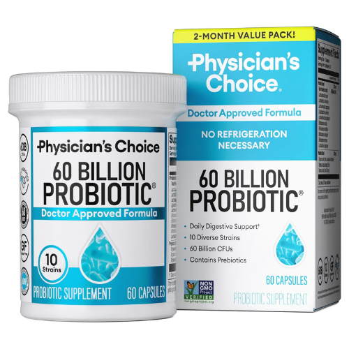 Physician's CHOICE Probiotics, 60 Billion CFU, Digestive & Gut Health, 60ct.