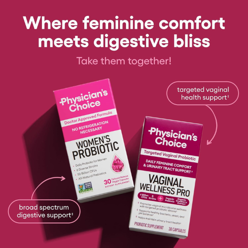 Physician's CHOICE Probiotics, PH Balance, Digestive & Feminine Health, 60ct.