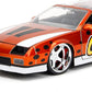 Jada Toys Cheetos 1:24 1985 Chevy Camaro Z28 Die-Cast Car & 2.75" Chester Cheetah Figure, Orange