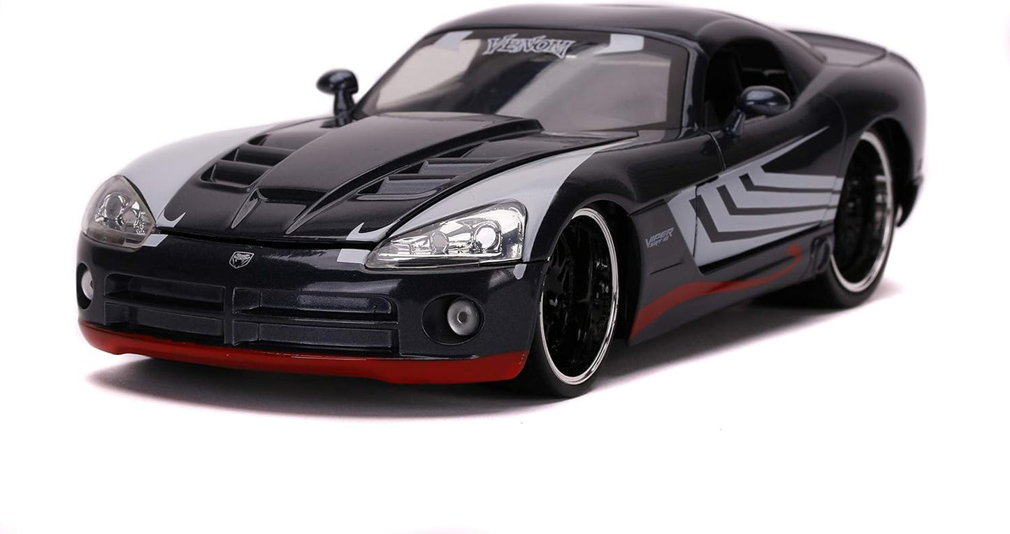 Jada 1:24 Diecast 2008 Viper with Venom Figure, Unisex Adult