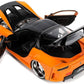 Jada Toys Fast & Furious 1:24 1995 Mazda RX-7 Widebody Die-cast Car w/Han's 2.75" Die-cast Figure, Toys for Kids and Adults